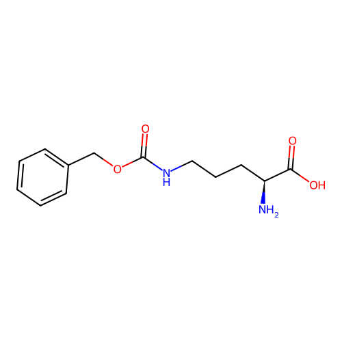H-Orn(Z)-OH structure