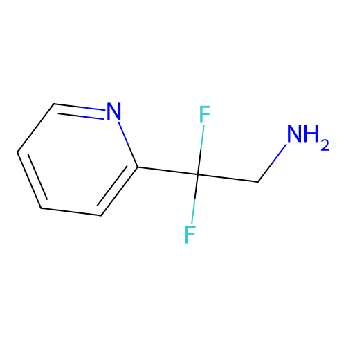 2,2-Difluoro-2-pyridin-2-ylethaneamine structure