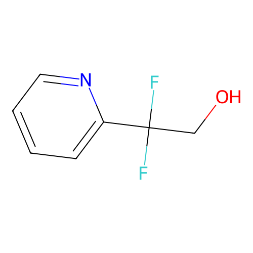 2,2-Difluoro-2-(pyridin-2-YL)ethanol structure