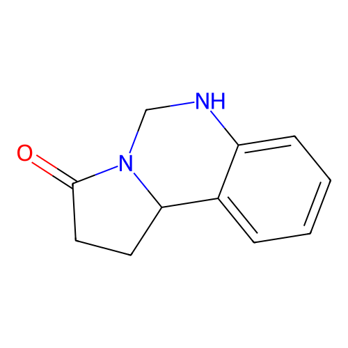 2,5,6,10b-tetrahydro-1H-pyrrolo[1,2-c]quinazolin-3-one structure