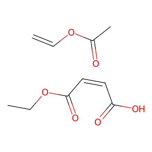 ethenyl acetate;(Z)-4-ethoxy-4-oxobut-2-enoic acid structure