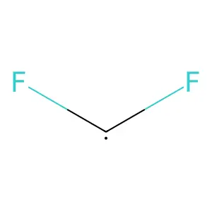 Difluoromethyl radical structure