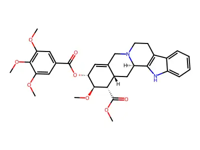Deserpideine structure