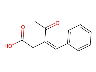 Pentanoic acid, 4-oxo-3-(phenylmethylene)- structure