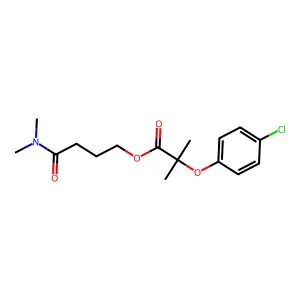 Clofibride structure