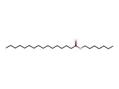Heptyl palmitate structure