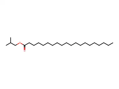 Isobutyl icosanoate structure