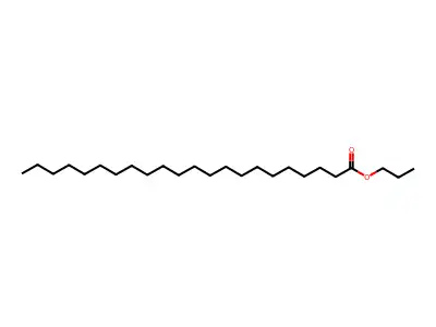 Docosanoic acid, propyl ester structure