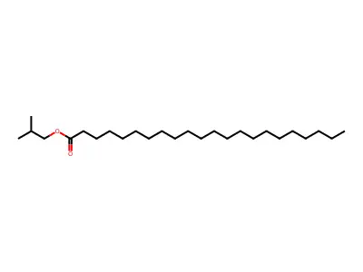 Isobutyl docosanoate structure