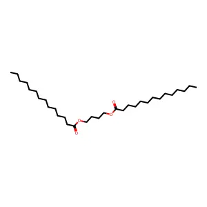 十四烷酸 1,1'-(1,4-丁二基)酯 structure