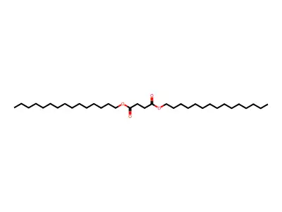 Dipentadecyl succinate structure