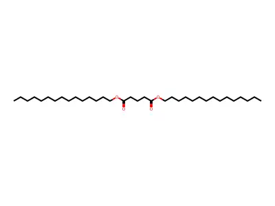 Dipentadecyl glutarate structure