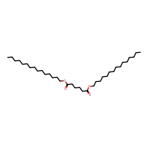 Hexanedioic acid, 1,6-dipentadecyl ester structure
