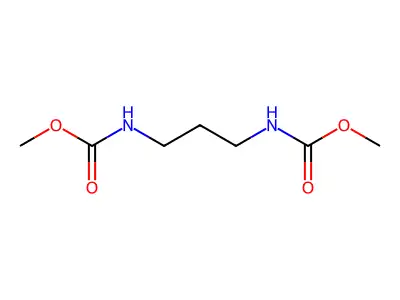 Methyl N-[3-(methoxycarbonylamino)propyl]carbamate structure