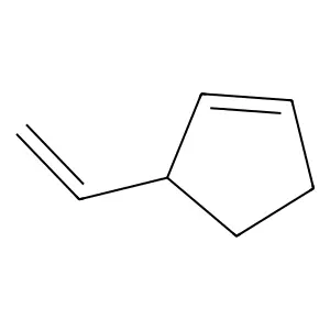 Cyclopentene, 3-ethenyl- structure