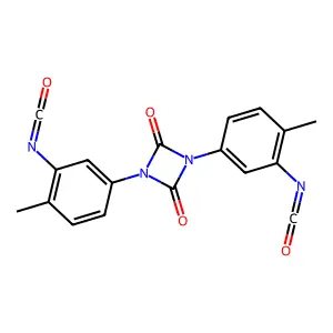 2,4-Toluene diisocyanate dimer structure