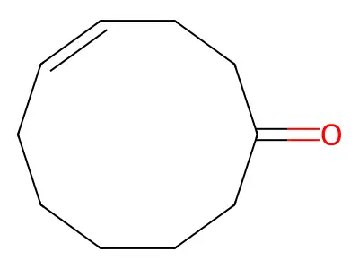 Cyclodec-4-en-1-one structure
