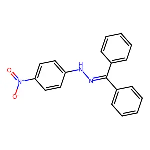 1-(Diphenylmethylidene)-2-(4-nitrophenyl)hydrazine structure