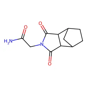 2-(3,5-Dioxo-4-azatricyclo[5.2.1.02,6]decan-4-yl)acetamide structure
