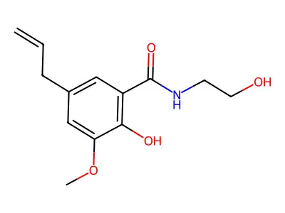 Alibendol structure