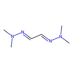 Ethanedial, 1,2-bis(2,2-dimethylhydrazone) structure