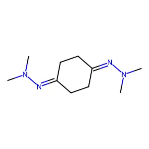 N-[[4-(dimethylhydrazinylidene)cyclohexylidene]amino]-N-methylmethanamine structure