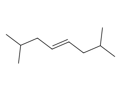 4-Octene, 2,7-dimethyl- structure