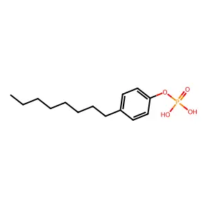 3-(m-Chlorophenyl)-4-hydroxy-5-(2-hydroxyethyl)-4-methyl-2-thiazolidinethione 5-acetate structure