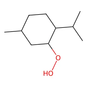 3-氢过氧化对薄荷烷 structure