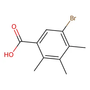 5-Bromo-2,3,4-trimethylbenzoic acid structure