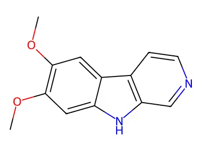 6,7-dimethoxy-9H-pyrido[3,4-b]indole structure