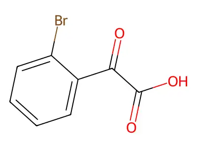 2-(2-Bromophenyl)-2-oxoacetic acid structure