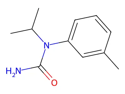 1-Isopropyl-1-(3-tolyl)urea structure