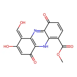 Lomofungin structure