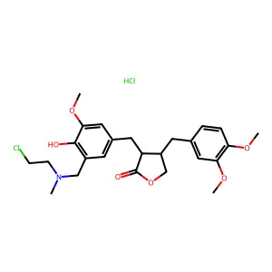 Arctigenin mustard structure