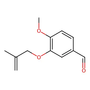 4-Methoxy-3-[(2-methylprop-2-en-1-yl)oxy]benzaldehyde structure