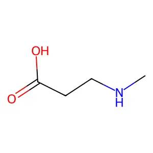 N-methyl-beta-alanine structure