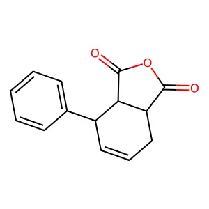 4-Cyclohexene-1,2-dicarboxylic anhydride, 3-phenyl- structure