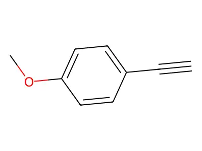 1-Ethynyl-4-methoxybenzene structure