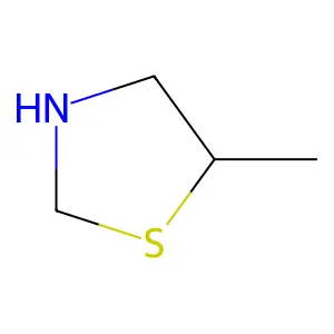 (5R)-5-methyl-1,3-thiazolidine structure