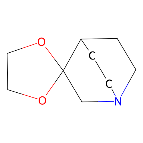 3-Quinuclidinone ethyleneketal structure