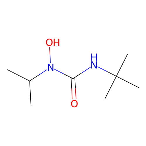 3-Tert-butyl-1-hydroxy-1-propan-2-ylurea structure