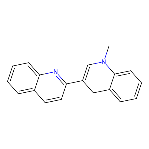1'-Methyl-1',4'-dihydro-2,3'-biquinoline structure