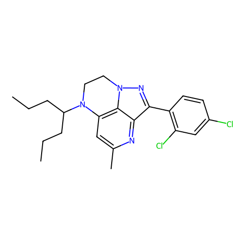 compound 16a [PMID: 16078829] structure