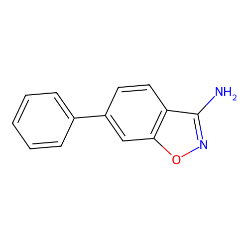 6-Phenylbenzo[d]isoxazol-3-amine structure