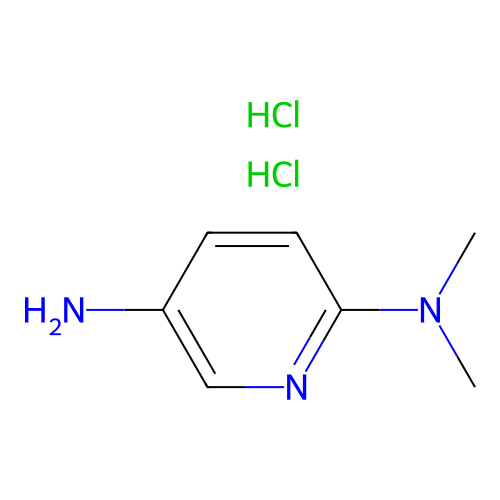 N2,N2-Dimethylpyridine-2,5-diamine dihydrochloride structure