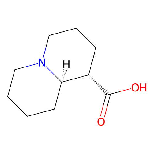 (1S,9aR)-2,3,4,6,7,8,9,9a-octahydro-1H-quinolizine-1-carboxylic acid structure