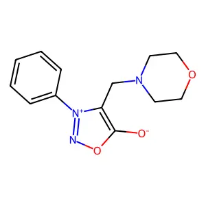 2H-1,3,5-Thiadiazine-2-thione, tetrahydro-3,5-diveratryl- structure