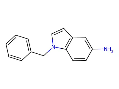 1-Benzyl-1H-indol-5-ylamine structure