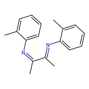 2-N,3-N-bis(2-methylphenyl)butane-2,3-diimine structure